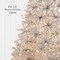 Best Choice Products Prelit Artificial Tinsel Christmas Tree Festive Holiday Decoration w/ Stand - Silver